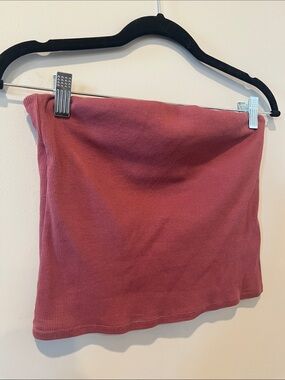 H&M Divided Basics Tube Top in Dusty Rose